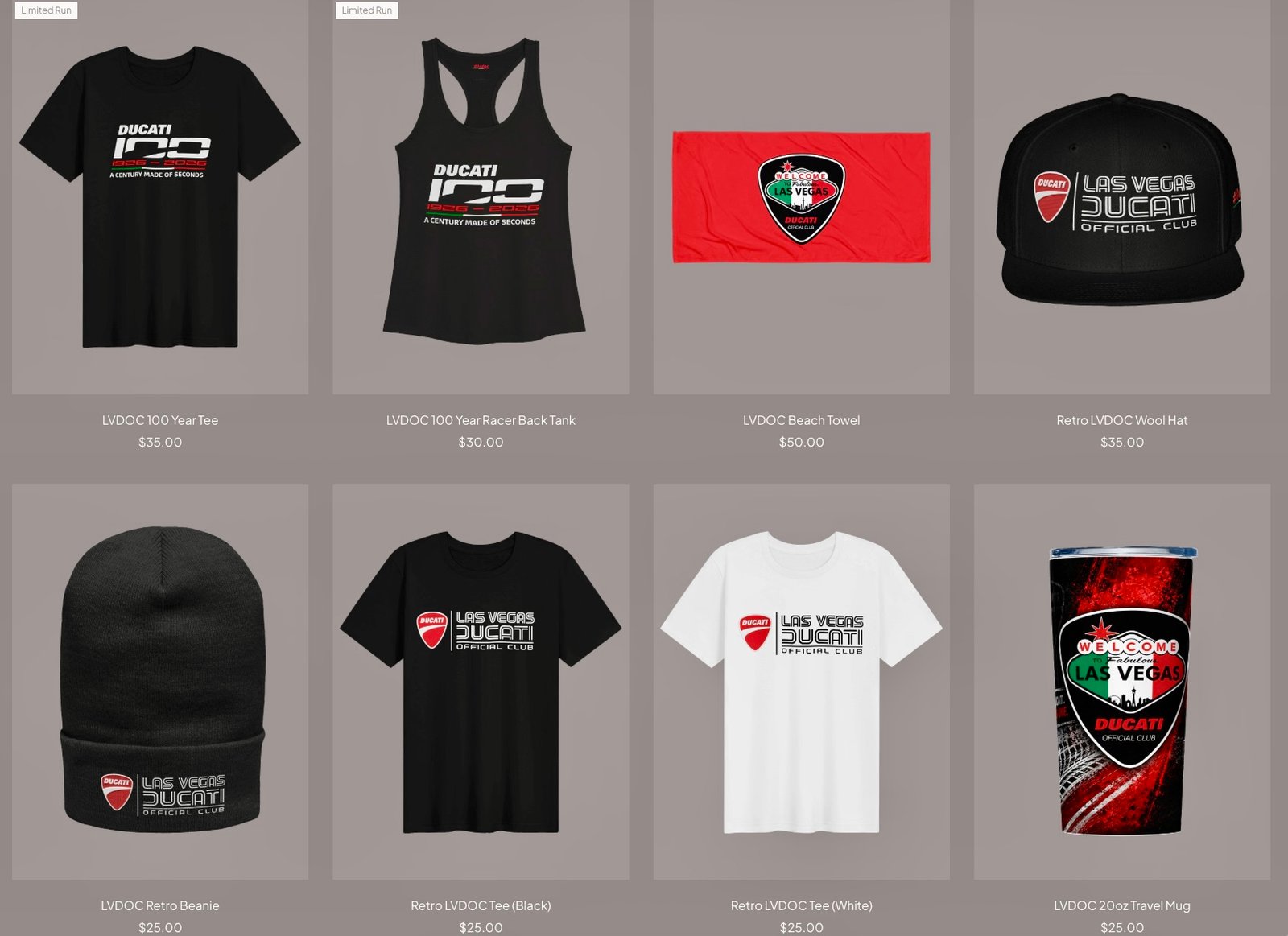 LVDOC Merchandise Collection